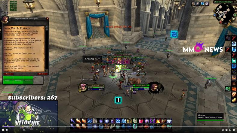 The Player Who Reach First Level 60 at WoW Hardcore Classic wow-hardcore-classic-first-to-level-60-vitochie